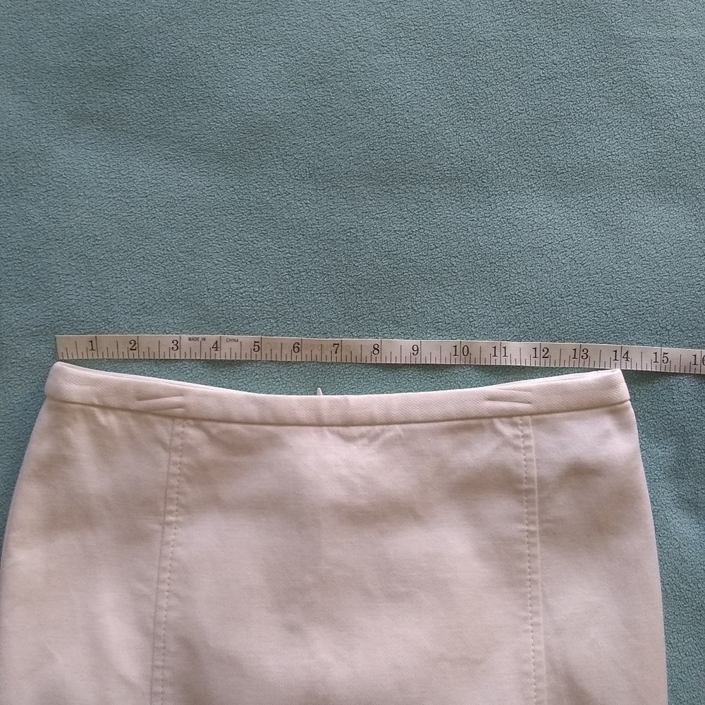 Christian Dior Boutique White Pencil  Skirt size 4. - Picture 10 of 12